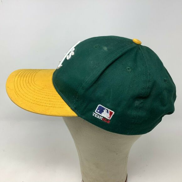 Vintage Oakland A’s Athletics Hat OC Sports MLB Strapback Adjustable Green - Picture 6 of 12
